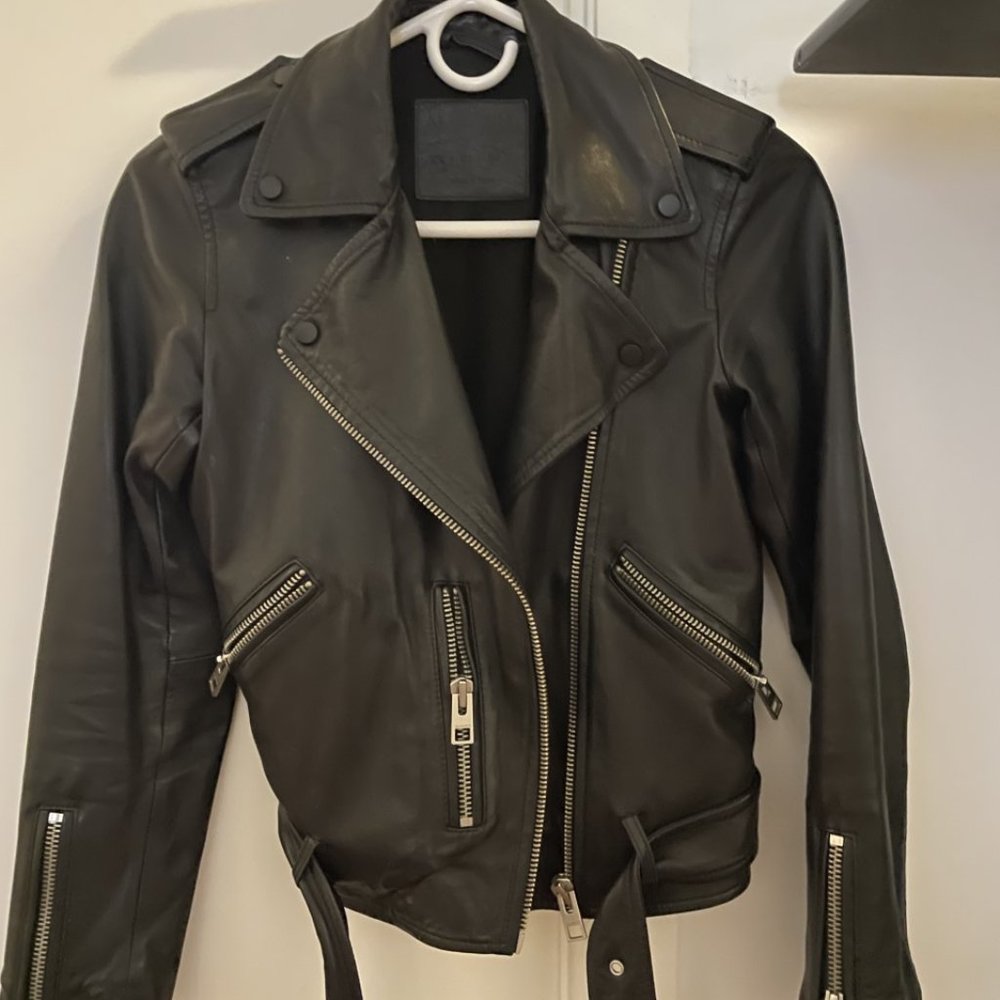 All Saints Leather Jacket